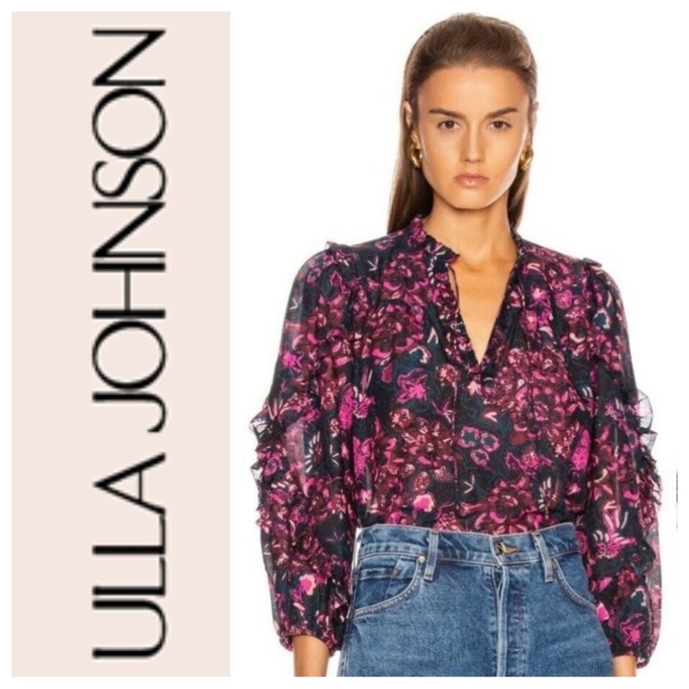 Ulla Johnson Floral Blouse